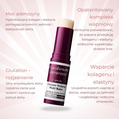 Wygładzający balsam wapniowy przeciwzmarszczkowy