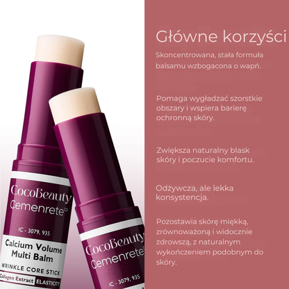 Wygładzający balsam wapniowy przeciwzmarszczkowy